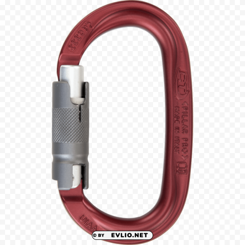 carabiner Isolated Object with Transparency in PNG