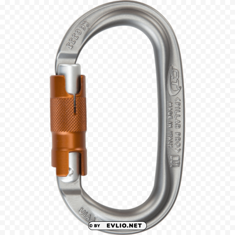 carabiner Isolated PNG Image with Transparent Background