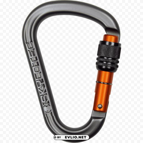 carabiner Isolated Subject in Transparent PNG