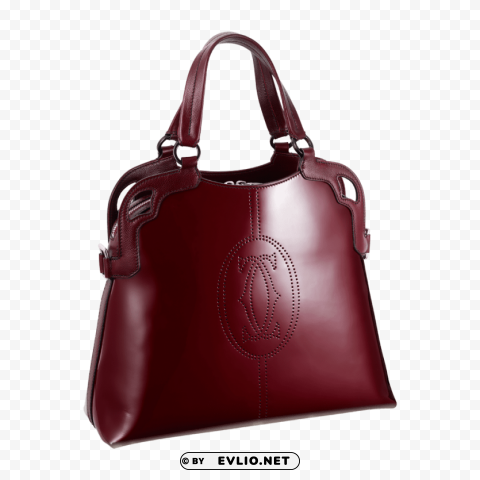 cartier red women bag Isolated Element in HighResolution Transparent PNG png - Free PNG Images ID 08930ee7