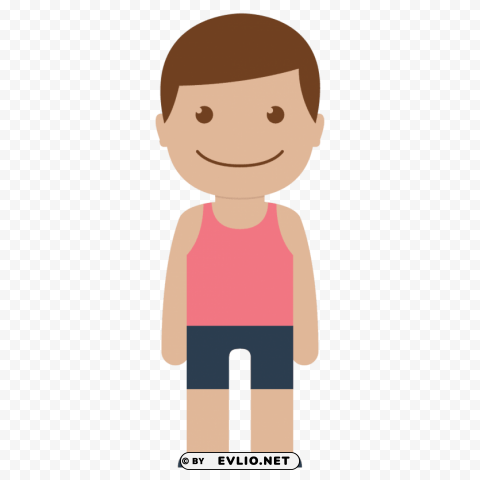 cartoon boy Transparent PNG Isolated Graphic Design clipart png photo - da8d2d8c