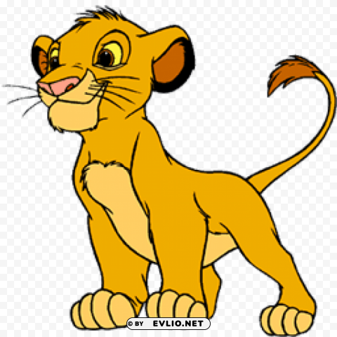 cartoon lion Transparent PNG image clipart png photo - 23b6452f