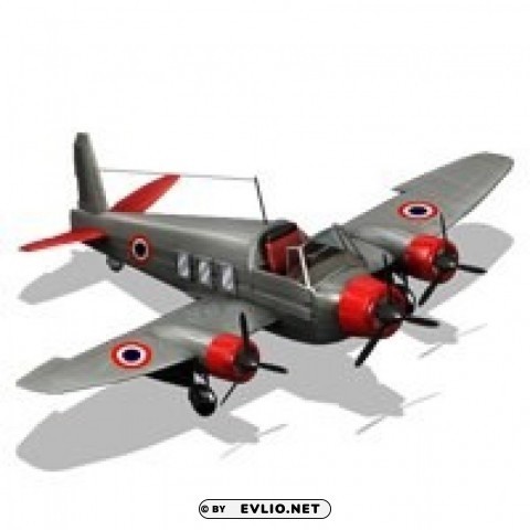casablanca vintage plane PNG Image with Isolated Graphic