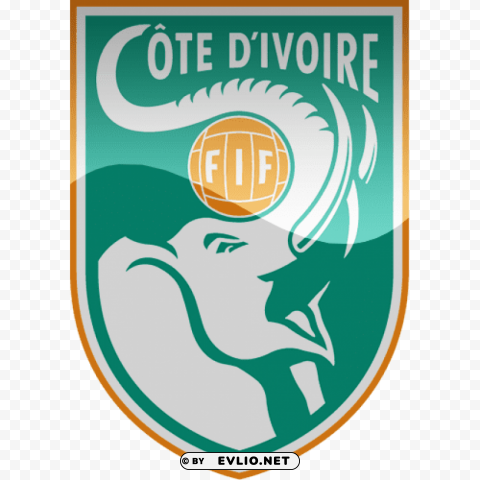 Cc3b4te Divoire Football Logo PNG Files With No Backdrop Required