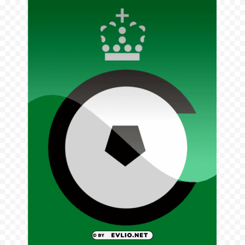 cercle brugge logo Isolated Element on HighQuality Transparent PNG
