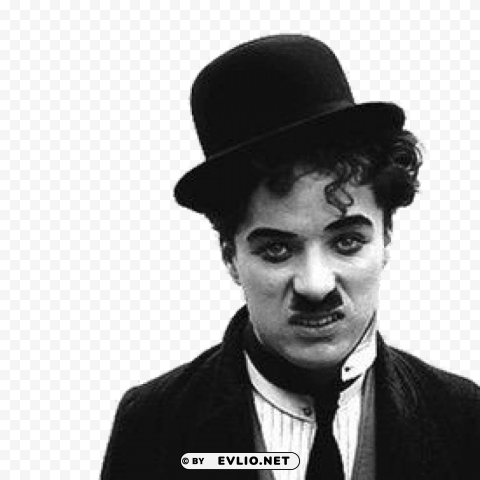 charlie chaplin grumpy face High-quality transparent PNG images