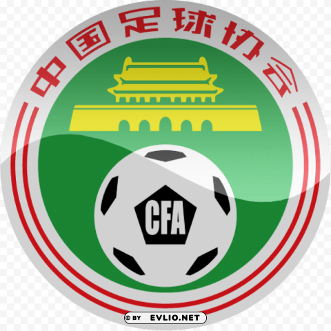 China Football Logo PNG Graphics With Transparency