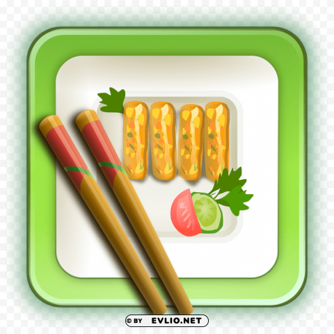 chinese plate foods Clear Background PNG Isolated Item