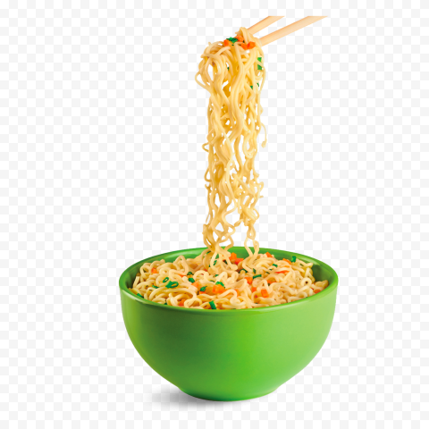 Chinese Takeout Noodles in Container Transparent PNG images for banners