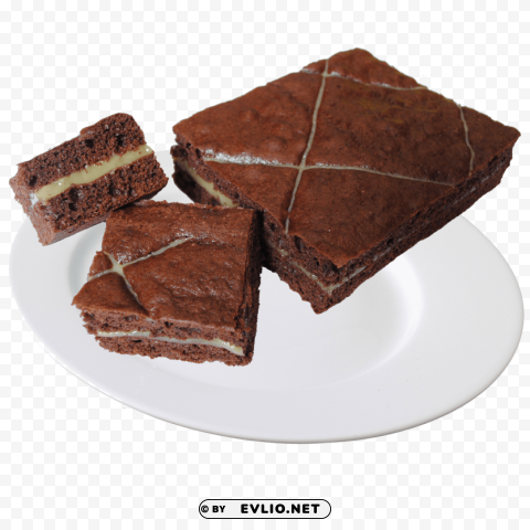 Chocolate Cake PNG With Isolated Background