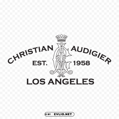 christian audigier logo vector free download PNG for design