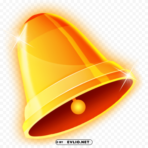 christmas golden bell Free PNG images with alpha transparency