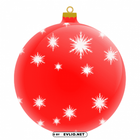 christmas ornament PNG files with transparent canvas collection