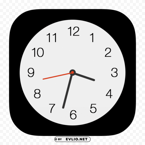clock icon Transparent background PNG images comprehensive collection