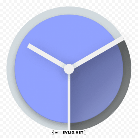 clock icon android lollipop PNG images with alpha mask