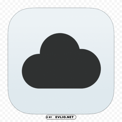 cloudapp icon ios 7 PNG transparent artwork