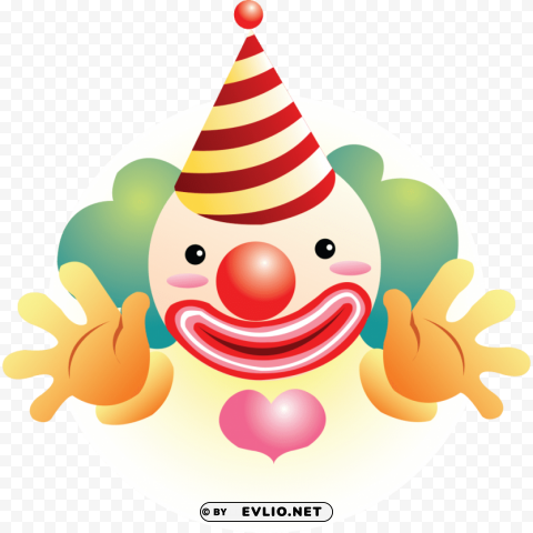 clown's Clear background PNG graphics clipart png photo - a727f1b1