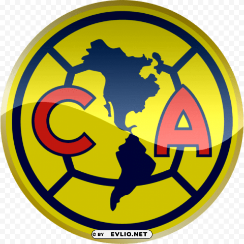 Club America Football Logo Isolated PNG Item In HighResolution