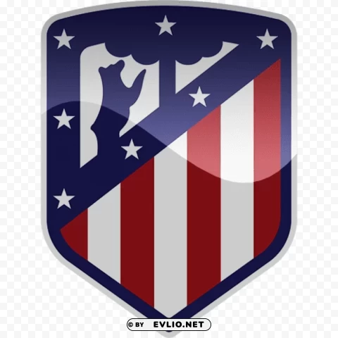  Club Atlético de Madrid Football Logo New Cres PNG images with transparent layer