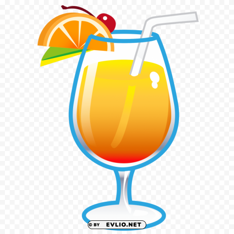 cocktail PNG Image with Transparent Isolated Design