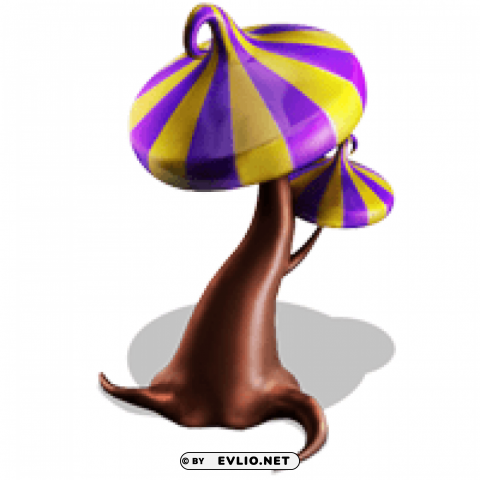 cocoaville candy tree PNG Image with Transparent Isolated Graphic