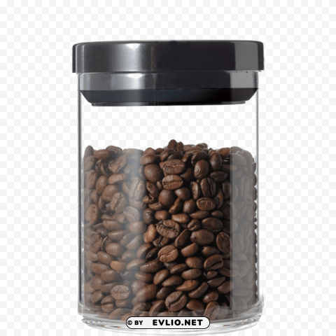 coffee jar ClearCut Background Isolated PNG Graphic Element