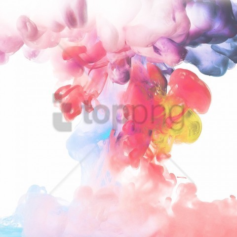 Color Fog Isolated Subject In HighResolution PNG