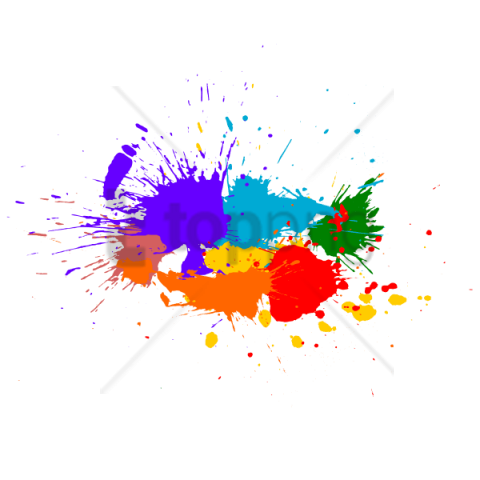 Colorful Paint Splash PNG Transparent Images Extensive Collection