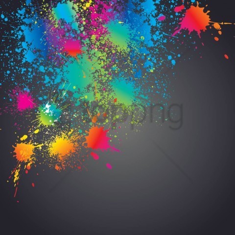 colorful paint splash wallpaper PNG pictures with no background