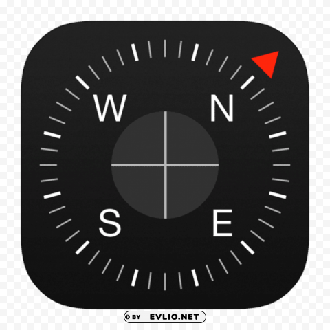 compass icon ios 7 PNG transparency