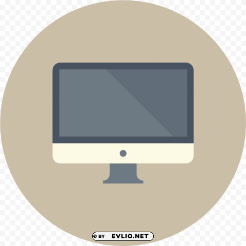 computer icon flat design Transparent PNG Isolated Element PNG transparent with Clear Background ID d0c55d63