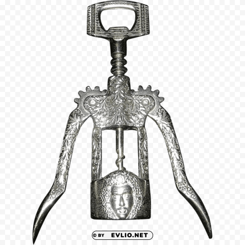 corkscrew Transparent PNG Isolated Object with Detail