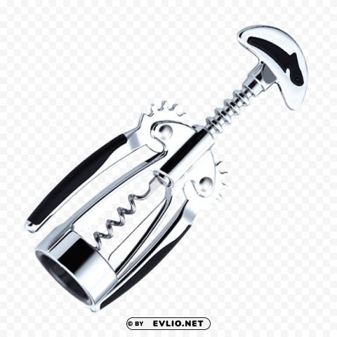 corkscrew Clean Background Isolated PNG Design