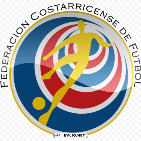 costac2a0rica football logo Isolated Graphic on Transparent PNG