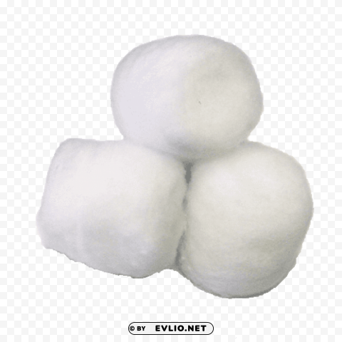 cotton ball Isolated Subject on HighQuality PNG