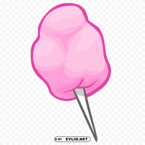 cotton candy PNG files with clear background variety
