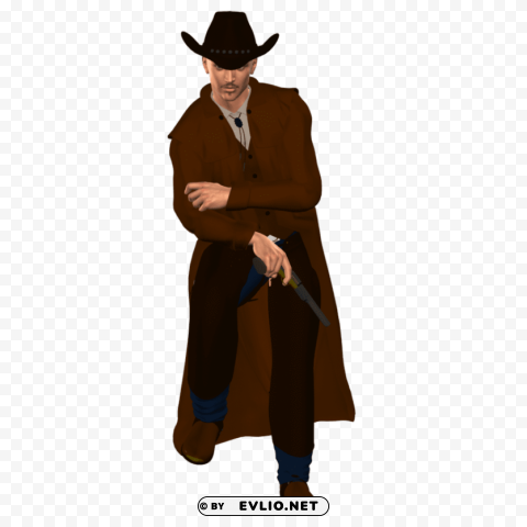 cowboy PNG files with clear backdrop assortment
