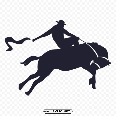 cowboy silhouette Transparent PNG Isolated Subject Matter