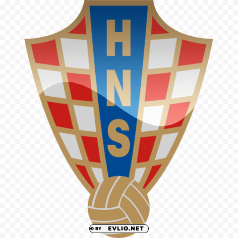 croatia football logo PNG with transparent background for free