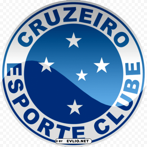 cruzeiro football logo Transparent PNG pictures for editing