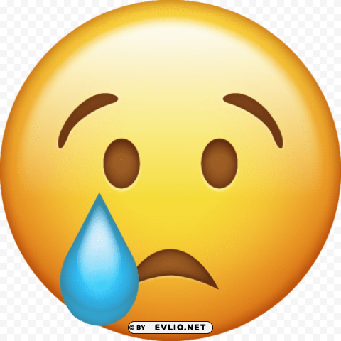 crying emoji icon Clear PNG image