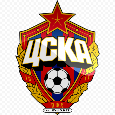 cska moscow logo PNG Image with Clear Background Isolated