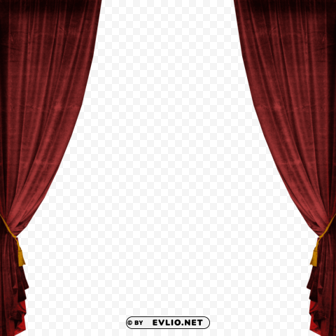 curtains PNG files with alpha channel