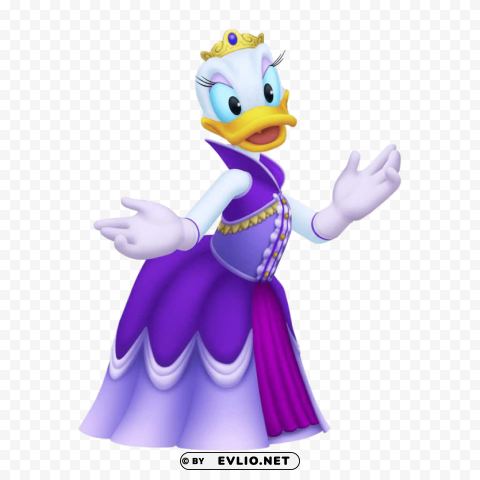 daisy duck Transparent Background Isolated PNG Item