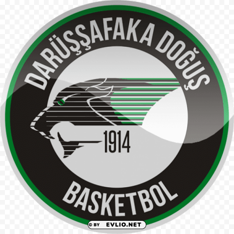 darussafaka dogus basketbol football logo 2 PNG no background free