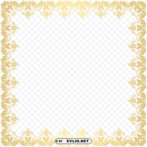 deco border frame PNG transparent vectors