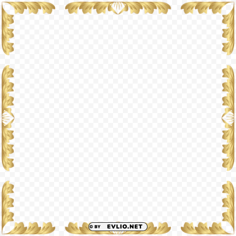 decorative border frame Transparent Background PNG Isolated Graphic