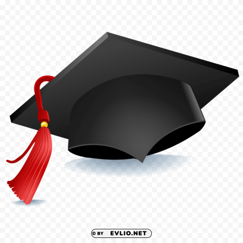 degree cap Clean Background Isolated PNG Graphic Detail