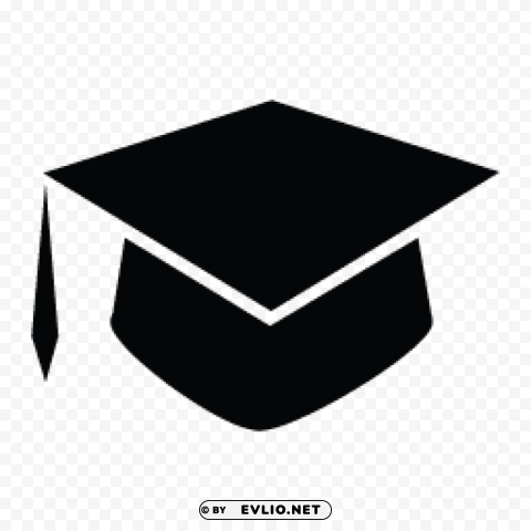 degree cap Clean Background Isolated PNG Image clipart png photo - 28f3d300