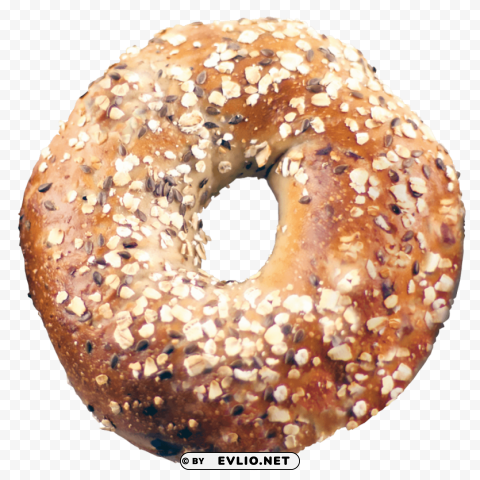 delicious bagel Transparent Background PNG Isolated Character